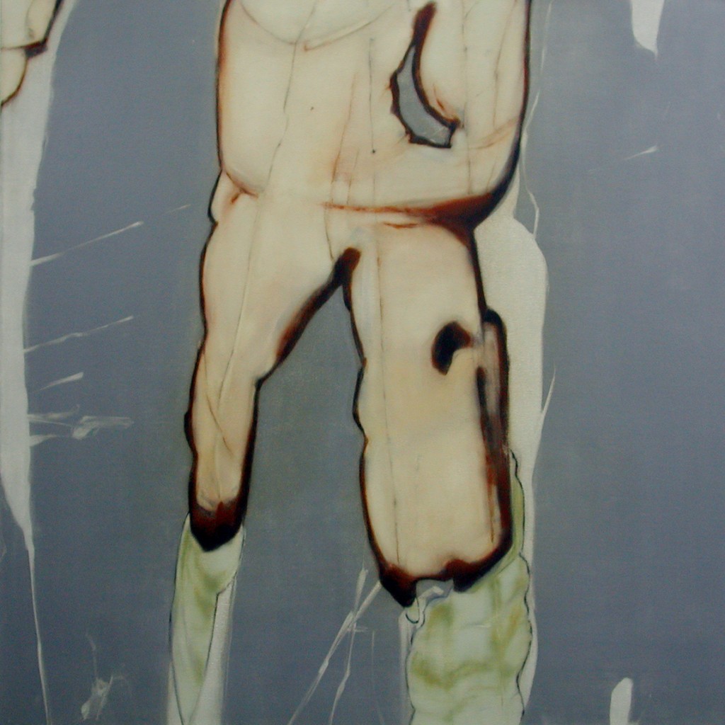 Stone I, oil on canvas, 110x110cm, 2001