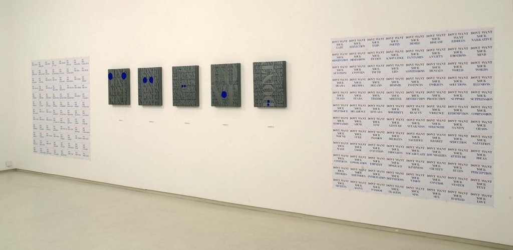 The Nine Gates of My Body, Installation view, Noga Gallery of Contemporary Art, 2005