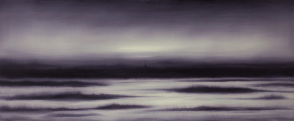 Light ash land, oil on canvas, 240x100cm, 2014