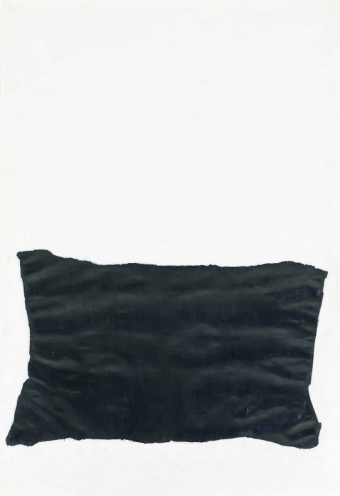 Pillow, Graphite and pencil on paper, 100x70cm, 2014