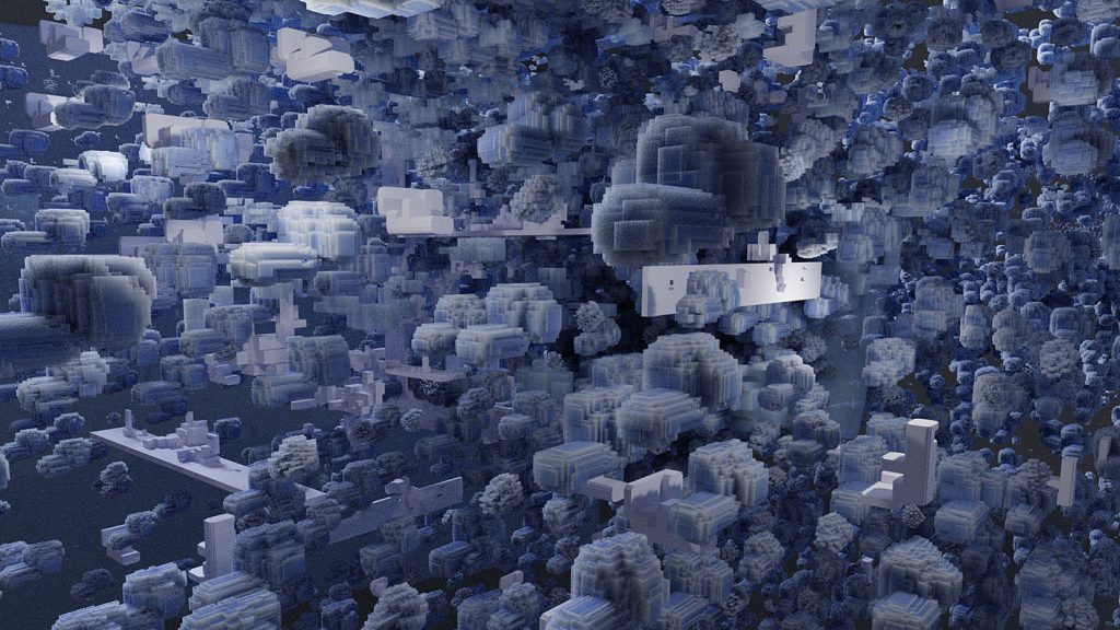 Lila Chitayat, Urban Spores, 40X70 cm