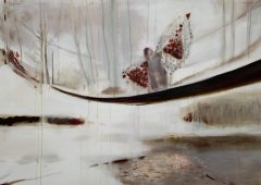 Nogah Engler, uplift 28, 2020, oil on canvas, 101x152cm