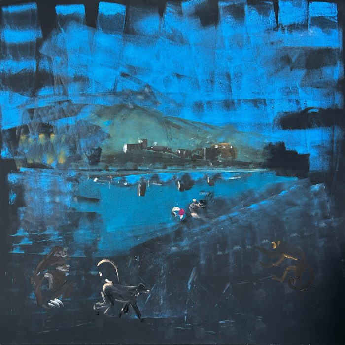 Eti Jacobi Lelior, Untitled, Acrylic on canvas, 120x120 cm, 2025