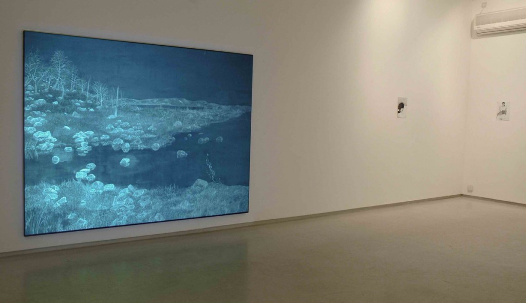 Walking distance, Installation view, Noga Gallery of Contemporary Art, 2004