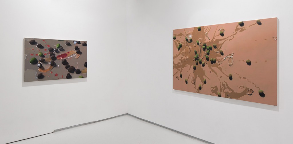 Cracks, Exhibition view, Noga Gallery of Contemporary Art, 2014