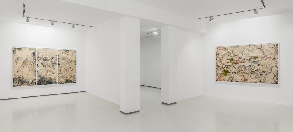 Out of the Blue, Installation view, Noga Gallery, 2019