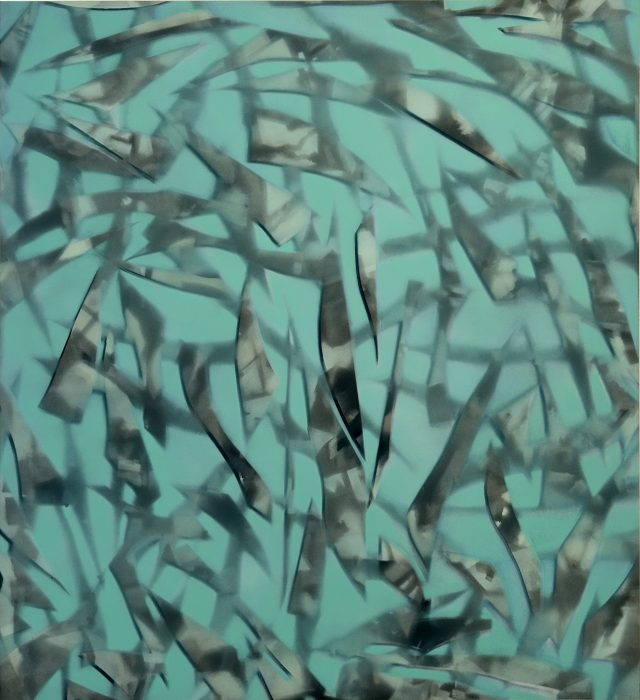 Yitzhak Livneh, Bad Storm, 2025, Synthetic color on dibond, 120 × 110 cm 