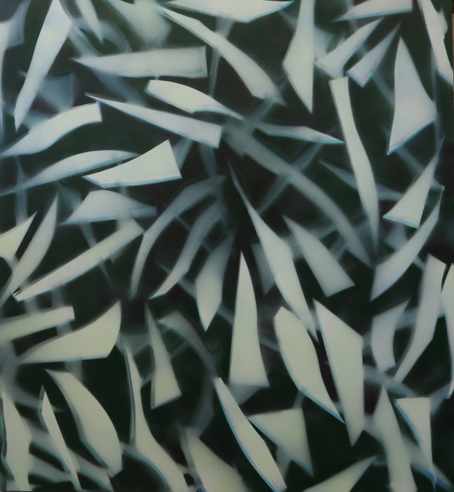 Yitzhak Livneh, Little Window, 2025 Synthetic color on dibond, 120 × 110 cm